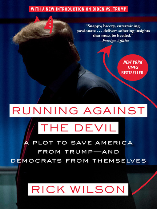 Title details for Running Against the Devil by Rick Wilson - Wait list